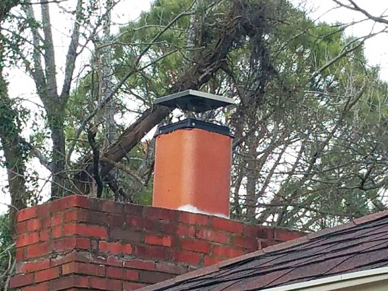 Chimney Cap Damper Installation