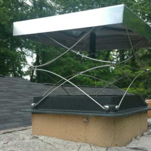 Chimney Cap Damper Installation