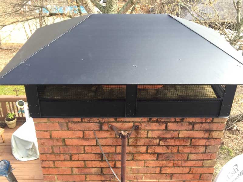 Chimney Cap Installation After