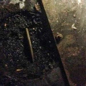 Chimney Damper Repair Before