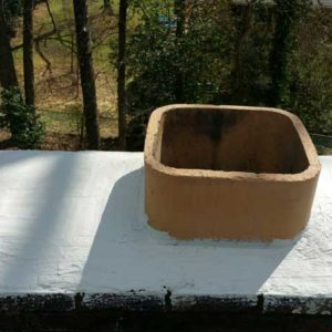 Crown Resurface Chimney Cap Install