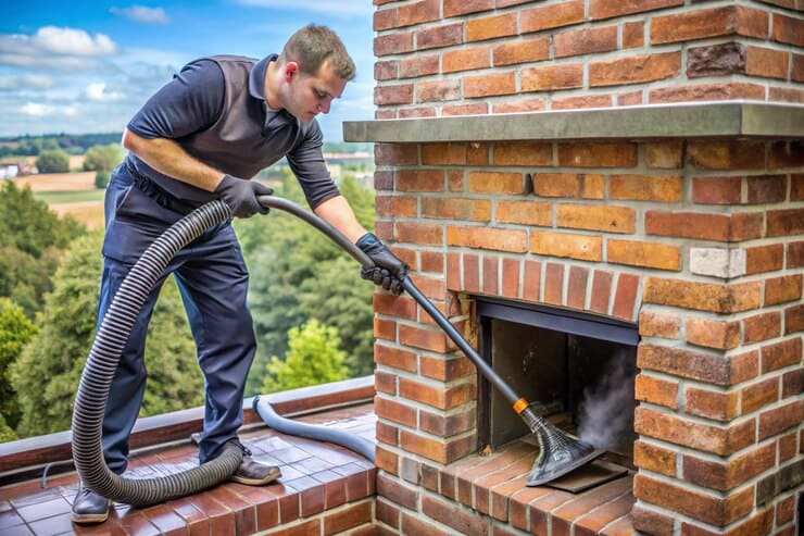 Chimney cleaning service in Brookhaven, GA