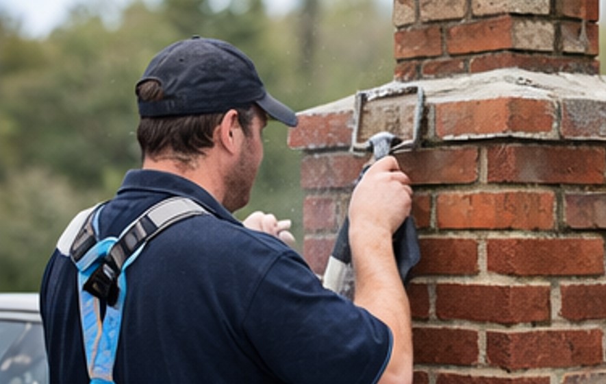 Chimney cleaning service in Canton, GA