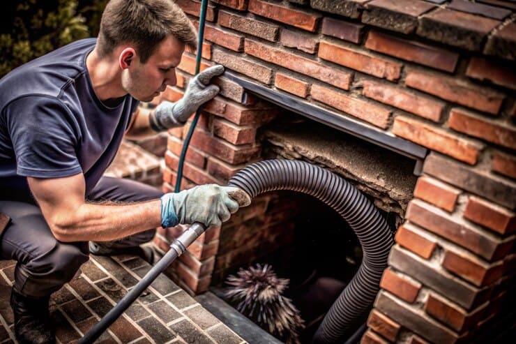 Professional chimney cleaning service in Gainesville, GA