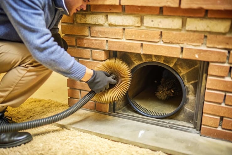 Chimney cleaning service in Cumming, GA